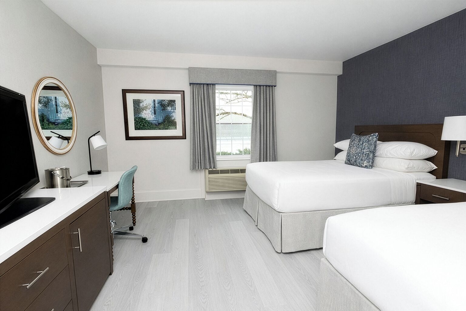 Palmer Inn Standard Two Doubles | Individually decorated, individually furnished, soundproofing