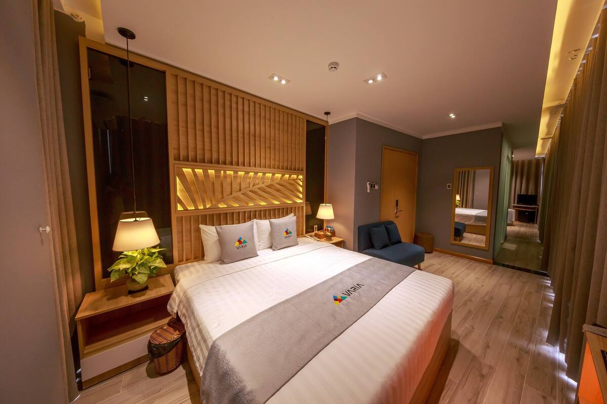Family Quadruple Room, Multiple Beds | Minibar, in-room safe, desk, blackout curtains