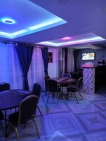 Breakfast, lunch, dinner served; local and international cuisine 