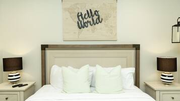 2 bedrooms, iron/ironing board, travel crib, free WiFi