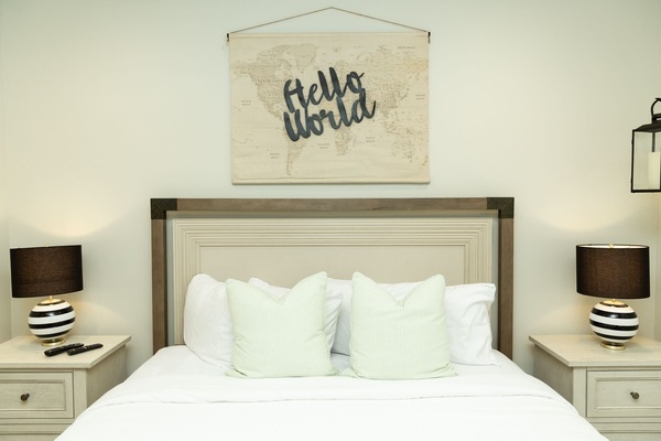 Master Bedroom and head board