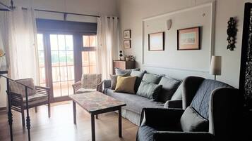 Een televisie, een dvd-speler en boeken