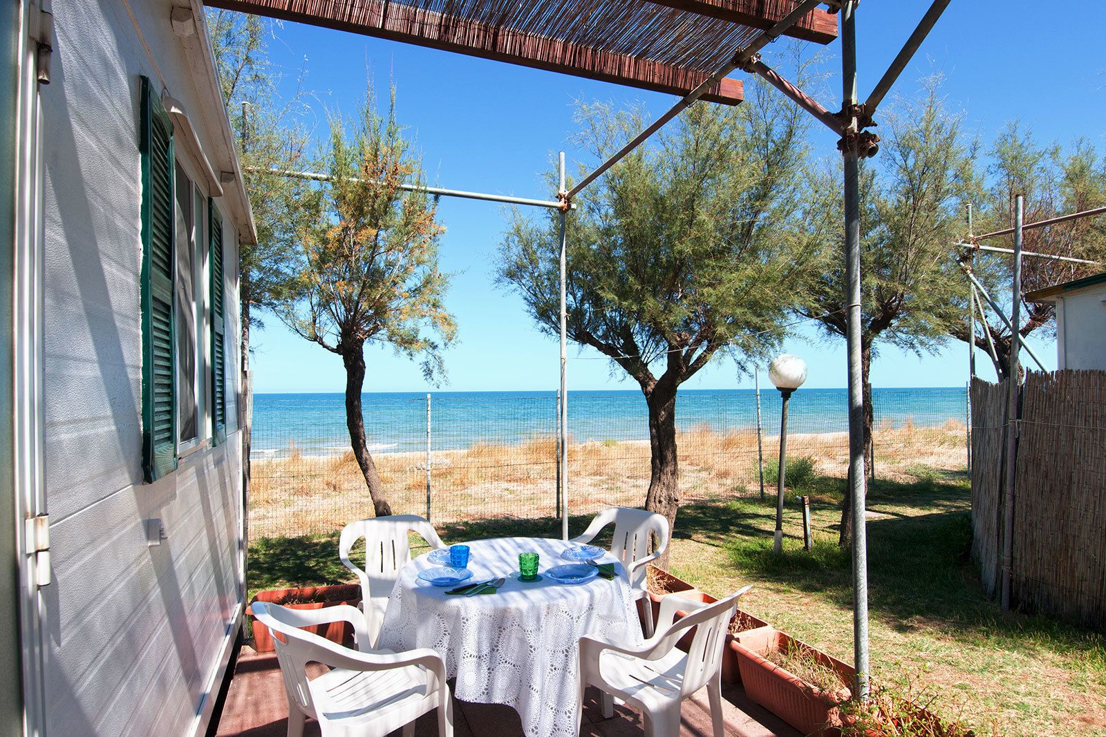 Casa rodante | Terraza o patio