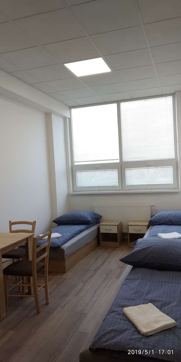 Triple Room, Courtyard View