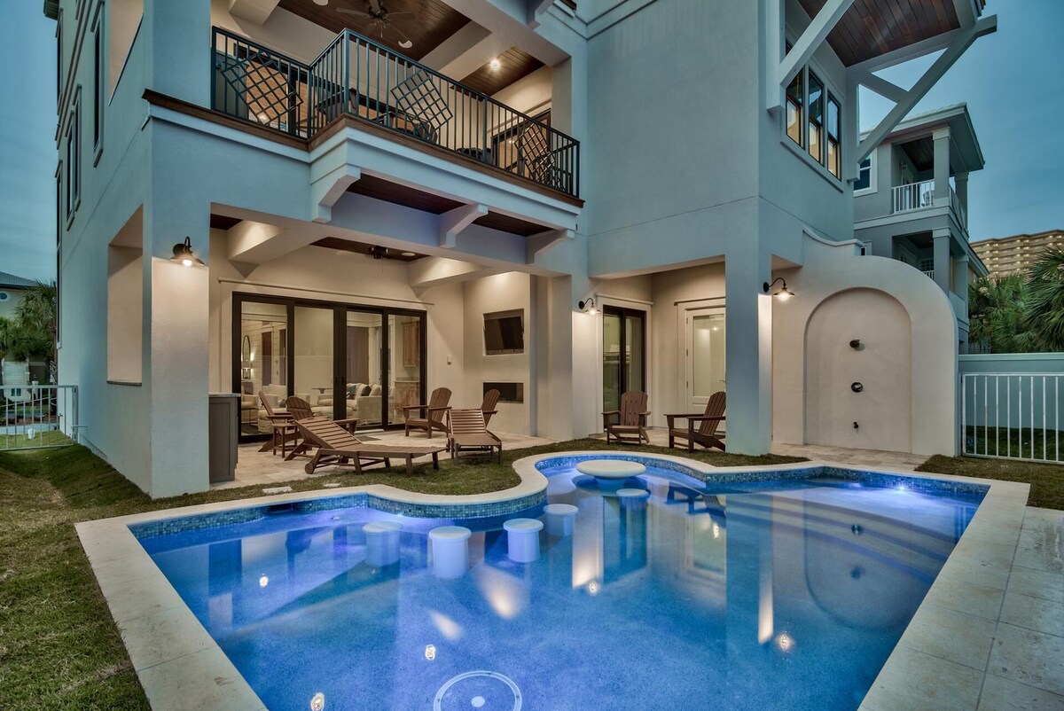 Photo 50 of Fall Stays Available! Gulf Views! Private Heated Pool! Private Beach Access! Pet