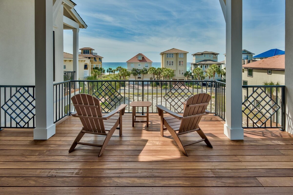 Photo 4 of Fall Stays Available! Gulf Views! Private Heated Pool! Private Beach Access! Pet