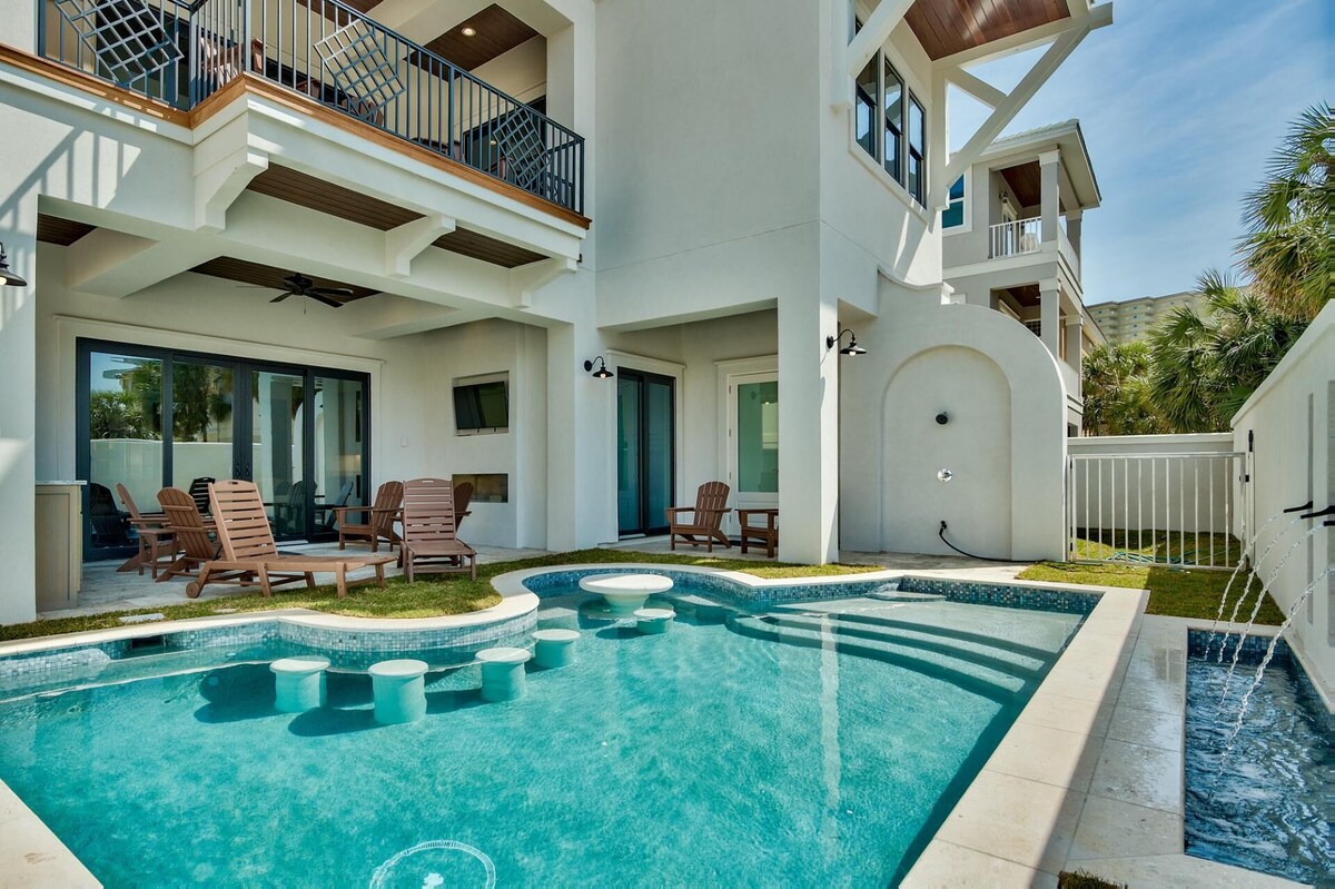 Photo 44 of Fall Stays Available! Gulf Views! Private Heated Pool! Private Beach Access! Pet