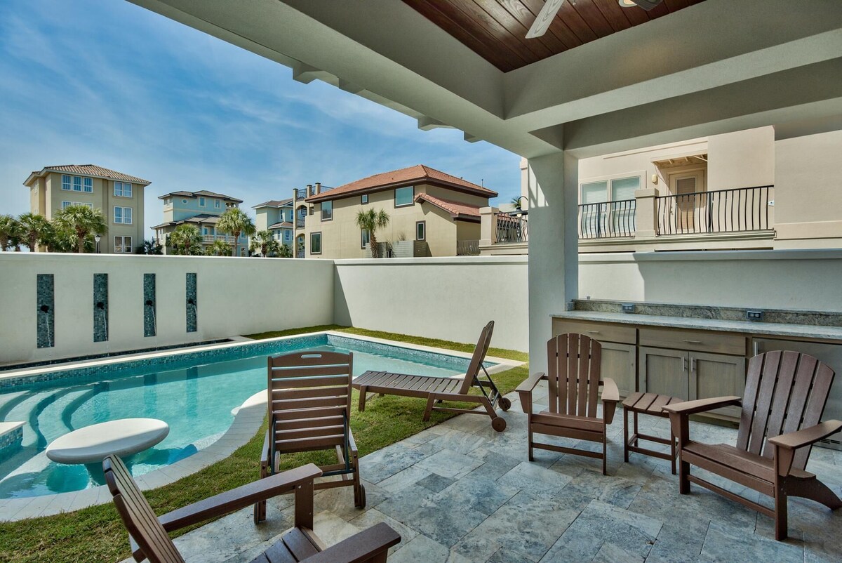 Photo 45 of Fall Stays Available! Gulf Views! Private Heated Pool! Private Beach Access! Pet
