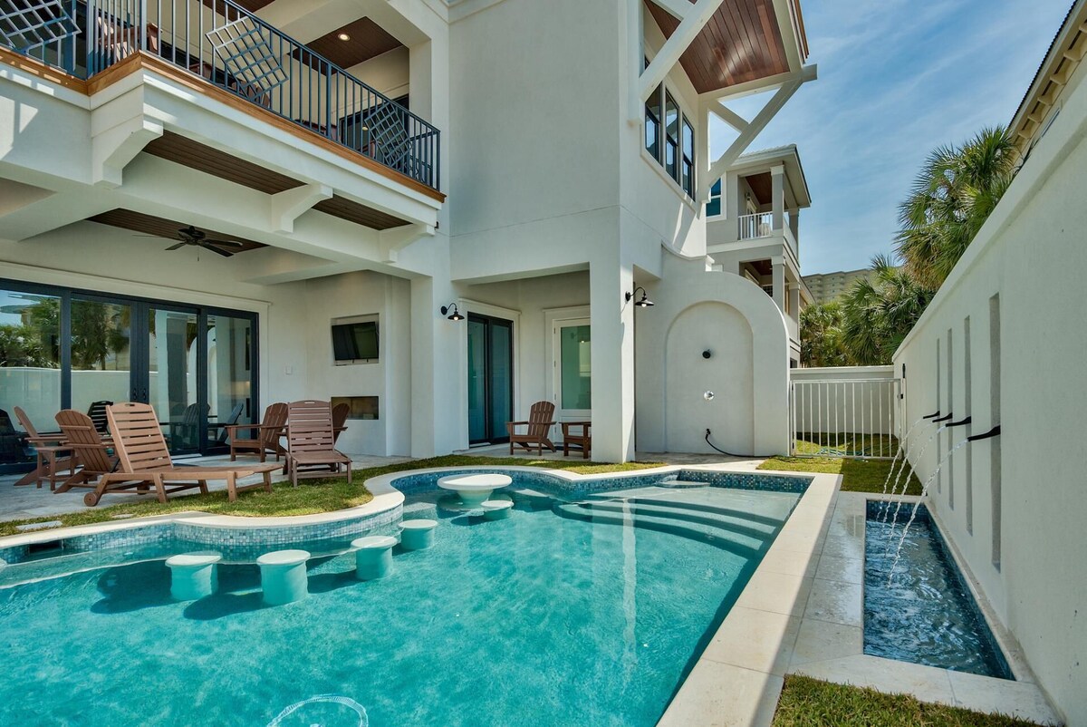 Photo 46 of Fall Stays Available! Gulf Views! Private Heated Pool! Private Beach Access! Pet