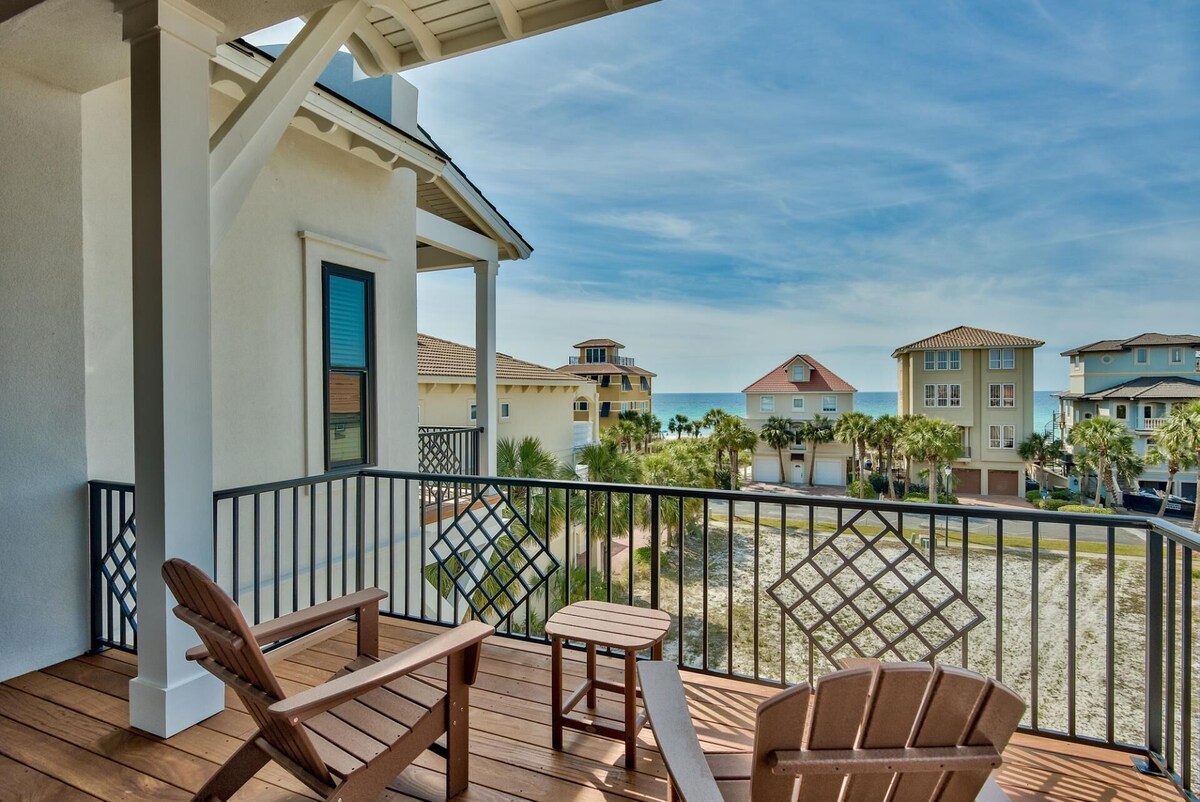 Photo 25 of Fall Stays Available! Gulf Views! Private Heated Pool! Private Beach Access! Pet