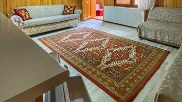 Superior Apartment, Mountain View | Living area | LCD TV
