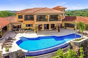 Front of property - Amazing Ocean View 8 Bedroom Villa (Sardinal)