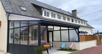 🌊 Appt bord de mer 6 pers À 20 m plage 🛏️ 3 CH - 🛁 2 SDB terrasse au RDC