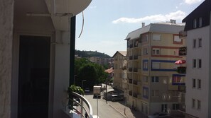 Leilighet – deluxe, byutsikt | Utsikt fra balkong