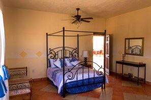 Blackout drapes, bed sheets