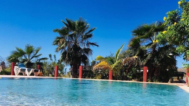 Outdoor pool - Hacienda Pozo Cota (Migrino)