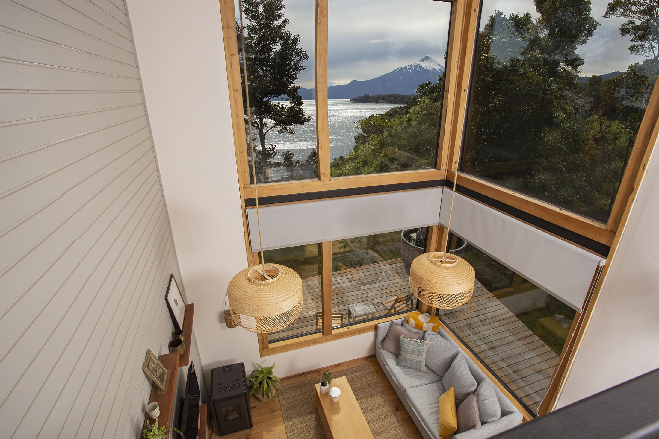 Kabin Deluks, 1 kamar tidur, pemandangan danau | Area keluarga | Smart TV dan Netflix