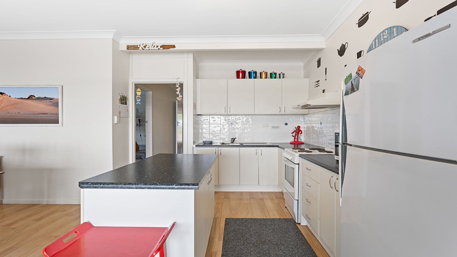 Microwave, oven, stovetop, toaster