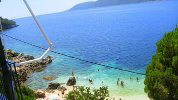 Blick von der Unterkunft