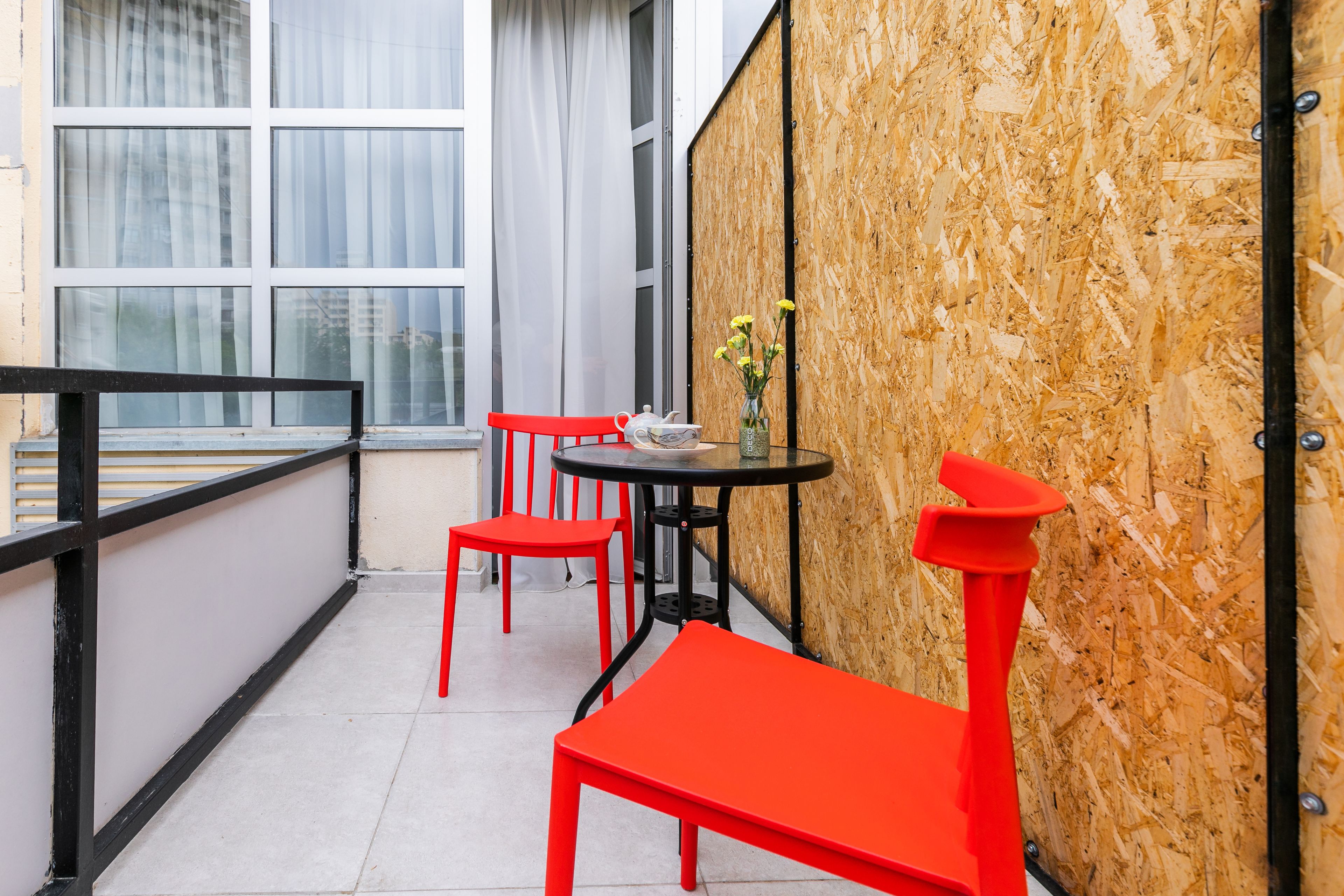 Deluxe-værelse - 1 kingsize-seng - balkon | Balkon