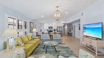 House, Multiple Beds | Living room | Flat-screen TV