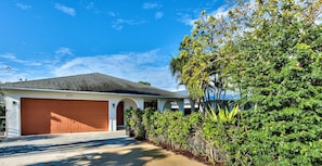 Majoituspaikan julkisivu