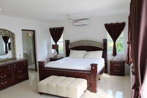 Hypo-allergenic bedding, memory-foam beds, individually decorated