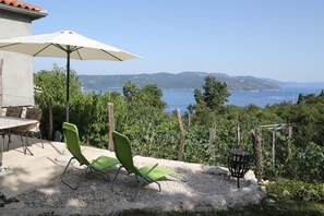 Romantic Studio, Terrace, Garden View (Ground Floor Maxi) | Water view