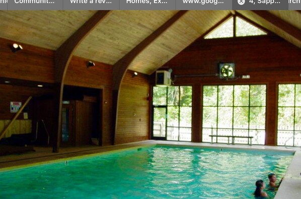 Indoor pool, outdoor pool