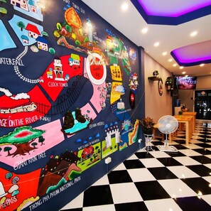 Lobby - Dluck Hostel (Kanchanaburi)