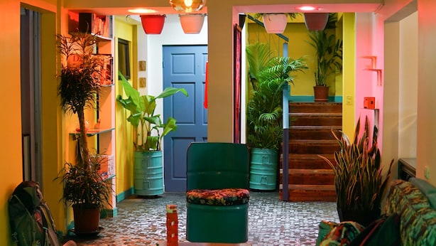 Interior - Nativus Art Hostel (San José)