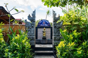 Fassade der Unterkunft