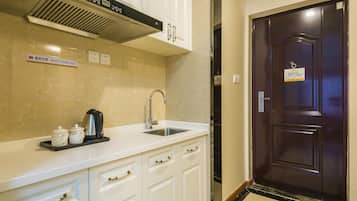 Kühlschrank, Wasserkocher