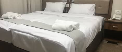 Minibar, in-room safe, desk, blackout curtains