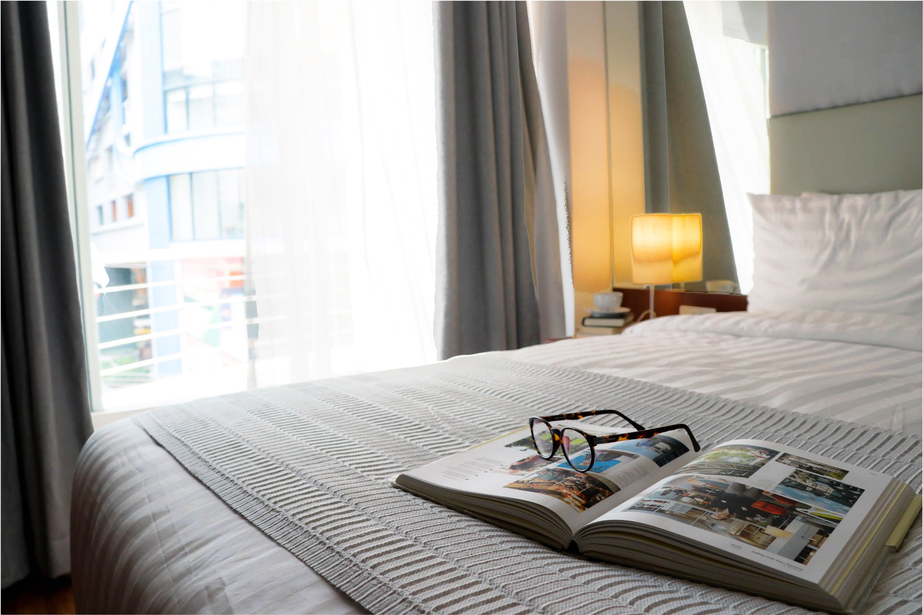 3-Bedroom Apartment (5B) | 3 quartos, roupas de cama de algodão egípcio, roupas de cama premium