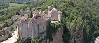 Villa in Bruniquel by Aveyron River