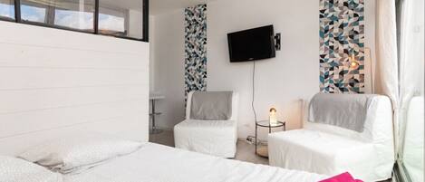 1 sovrum, strykjärn/strykbräda, wi-fi och sängkläder