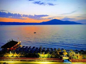 Blick von der Unterkunft