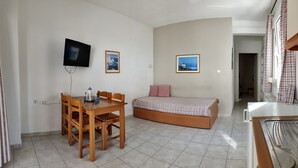 Classic Apartment, City View | Living area | Flat-screen TV - Ariana Apartments (Kassandra)