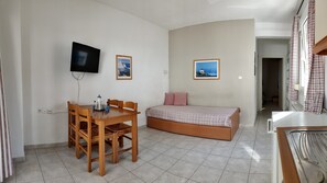 Classic Apartment, City View | Living area | Flat-screen TV - Ariana Apartments (Kassandra)