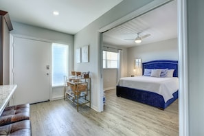 2 bedrooms, blackout drapes, iron/ironing board, free WiFi