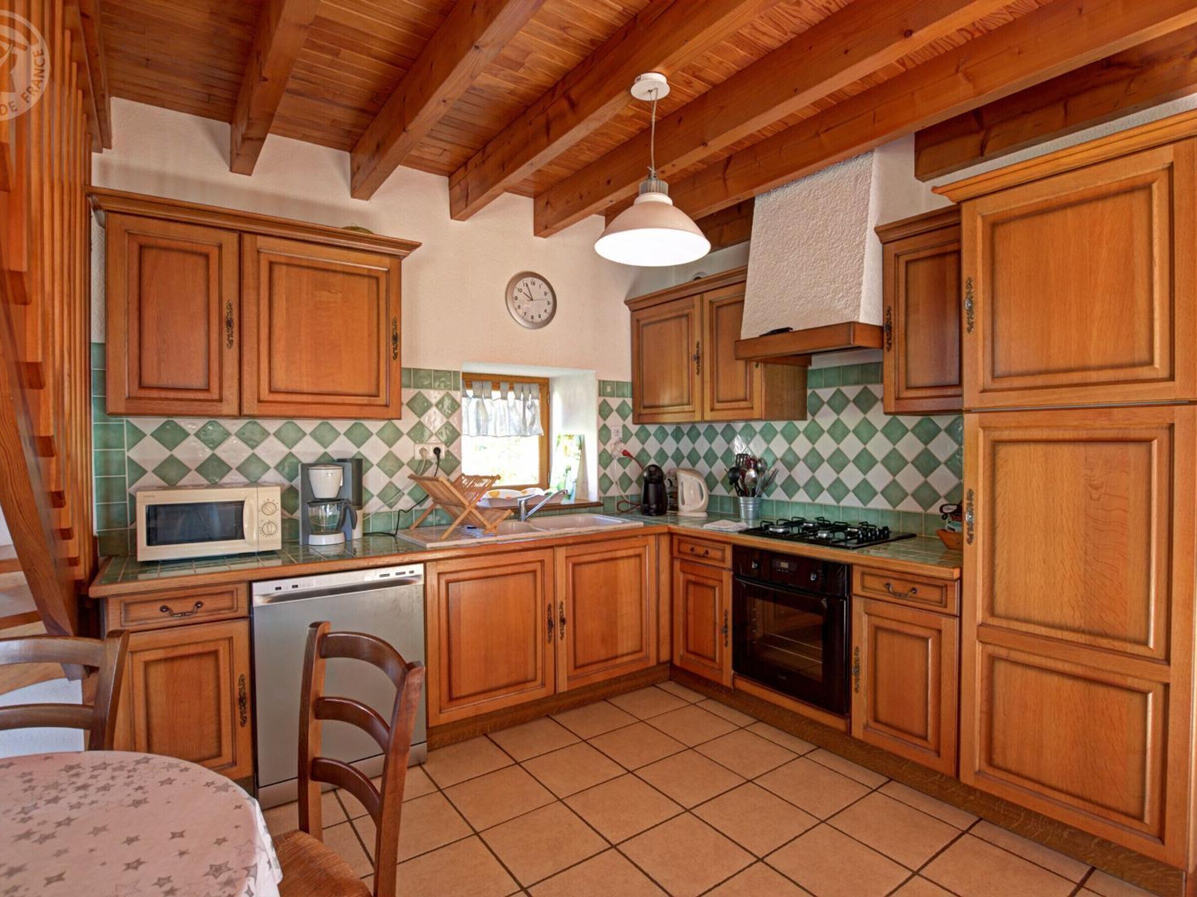 Fridge, microwave, dishwasher