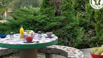 Opções para refeição ao ar livre