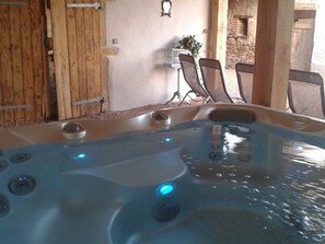 Bubbelpool inomhus