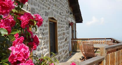 House with 4 bedrooms and fireplace in Saint-Bonnet-le-Courreau