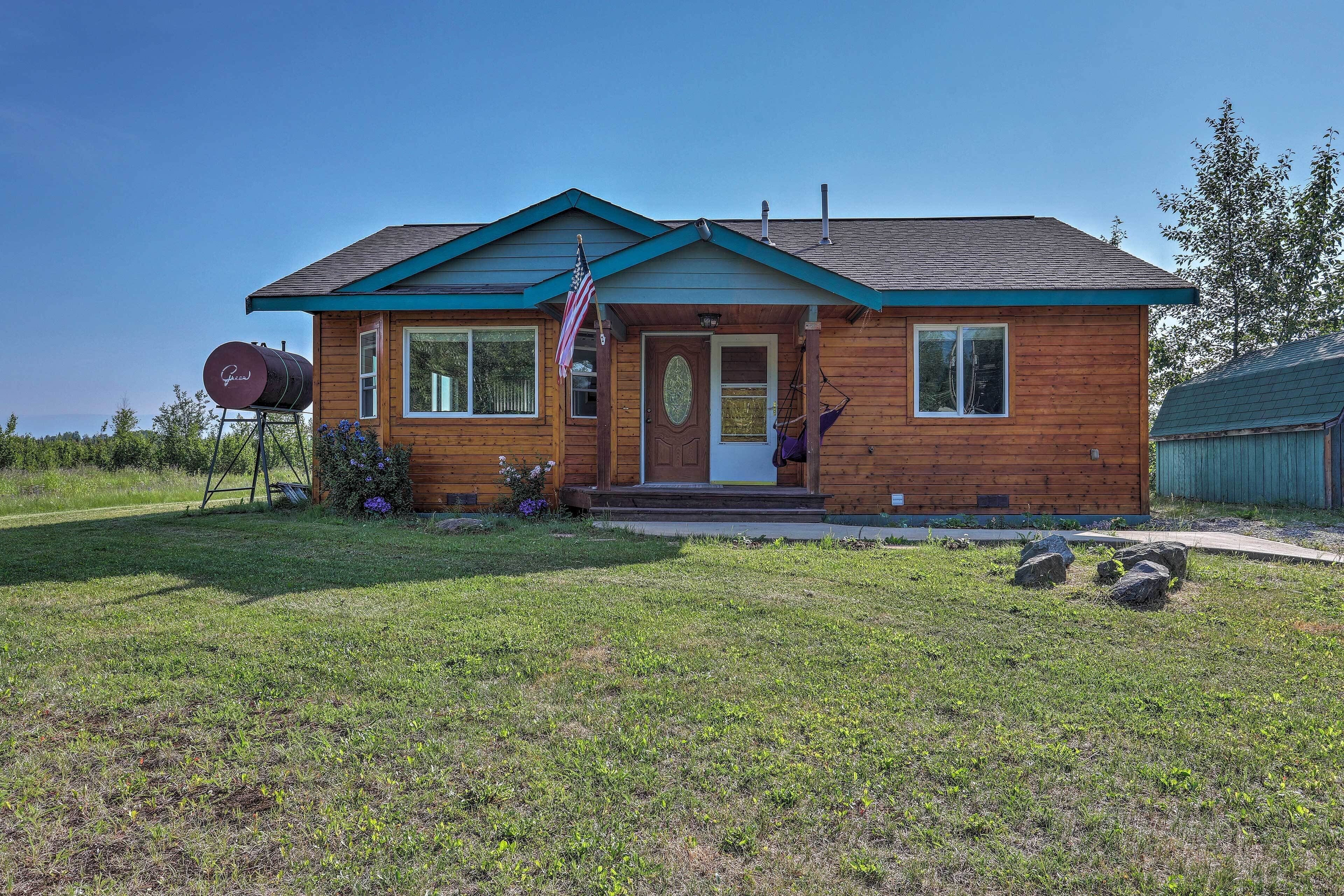 Cozy Big Lake House w/ Grill by Water Access!