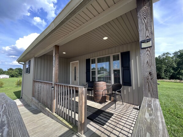 Terrace/patio - Awesome Cabin Near Cave Run Lake and Morehead State University!! (Morehead)