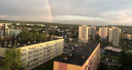 Klimatyzowane 40 metrowe bardzo komfortowe mieszkanie typu studio