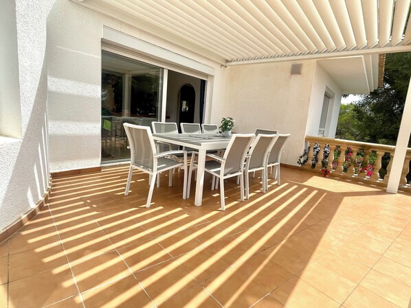 Restaurante al aire libre