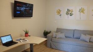 Basic Apartment (Helena) | Living area | Smart TV
